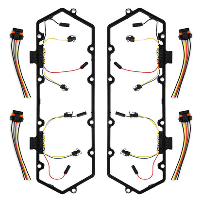 Mishimoto 1994-1997 Ford 7.3L Powerstroke Glow Plug Harness & Gasket MMGH-F2D-94 MMGH-F2D-94 Photo - Primary
