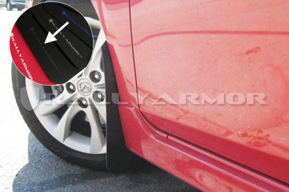 Rally Armor 2010-13 Mazda3/Spd3 Mud flap Grey Logo MF17-UR-BLK/GRY User 1