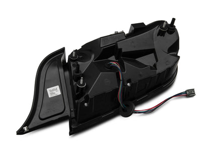 Raxiom 15-22 Ford Mustang Profile LED Tail Lights - Gloss Black Housing (Smoked Lens) 402183 402183 Photo - Close Up
