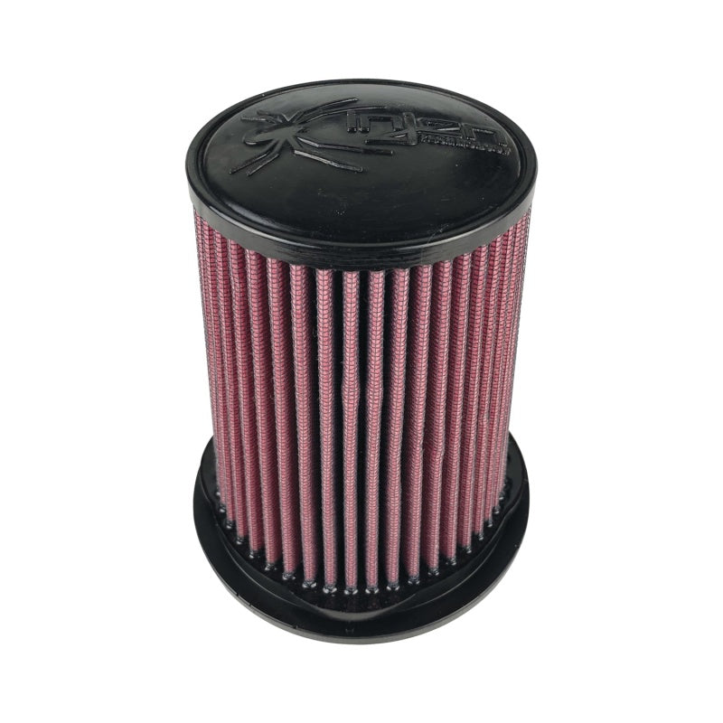 Injen 8-Layer Oiled Cotton Gauze Air Filter 4.0in ID/ 6.5inBase / 6.75in Height / 5in Top X-1115-BR X-1115-BR Photo - Unmounted