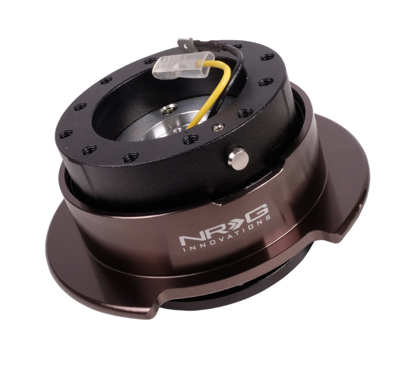 NRG Quick Release Kit - Black/Black Chrome Ring 2.5 SRK-250BkC Photo - Primary