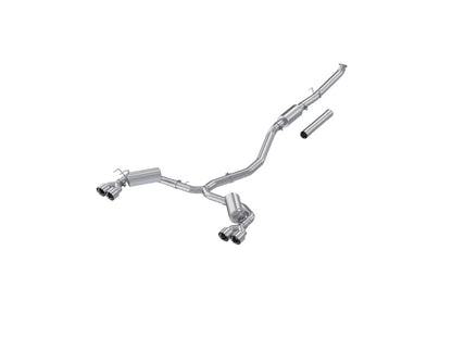 MBRP 22-24 Honda Civic/Sport Touring 1.5L 3in Cat-Back 2.5in Dual Split Rear w/ Quad Tips - AL S4906AL S4906AL Photo - Primary