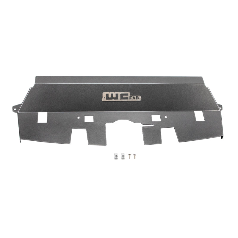 Wehrli 10-12 Cummins Fabricated Aluminum Radiator Cover - Fine Texture Black WCF100539-FTB WCF100539-FTB User 1