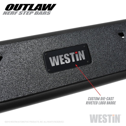 Westin 15-19 Ford F-150 SuperCrew / 17-19 Ford F-250/350 Crew Cab Outlaw Nerf Step Bars 58-53945 58-53945 Photo - Unmounted
