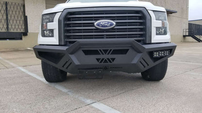 Road Armor 15-17 Ford F150 SPARTAN Front Bumper Bolt-On Pre-Runner Guard - Tex Blk 6151XFPRB 6151XFPRB Photo - Primary