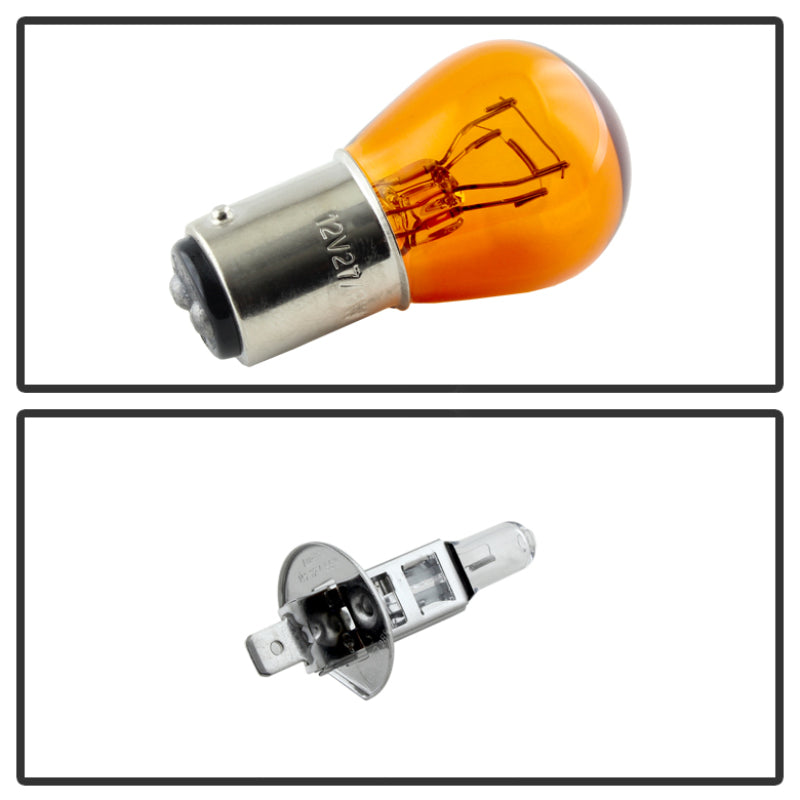 Spyder GMC Sierra 14-16 Projector Headlights Light Bar DRL Black PRO-YD-GS14-LBDRL-BK 5080523 5080523 User 1