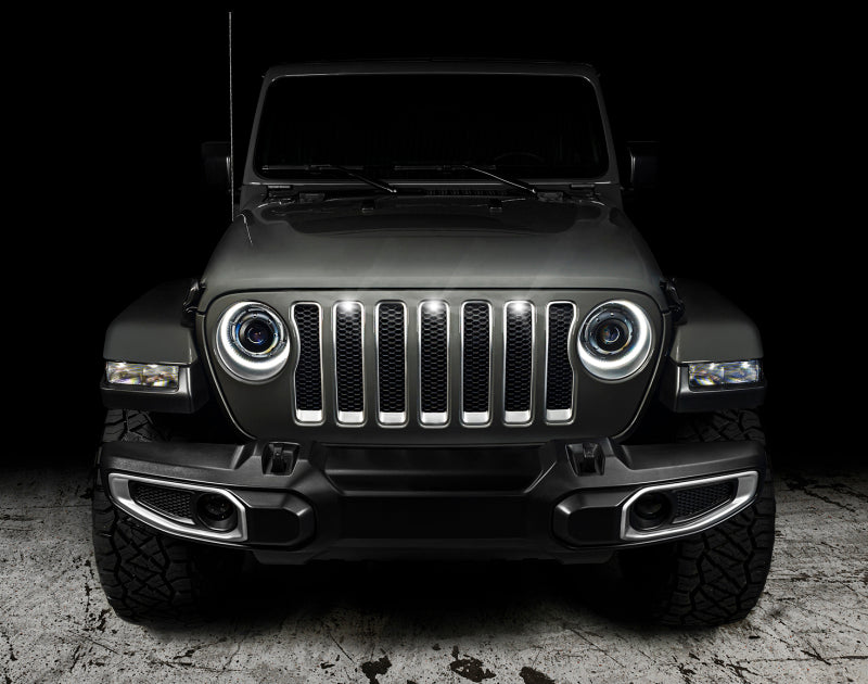 ORACLE Lighting Oracle Pre-Runner Style LED Grille Kit for Jeep Wrangler JL - White 5870-001 5870-001 User 1
