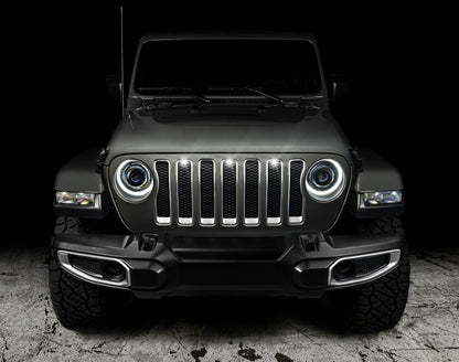 ORACLE Lighting Oracle Pre-Runner Style LED Grille Kit for Jeep Wrangler JL - White 5870-001 5870-001 User 1