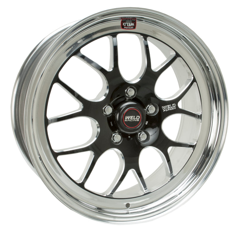 Weld S77 18x6 / 5x4.75 BP / 4.2in. BS Black Wheel (Medium Pad) - Non-Beadlock 77MB8060B42A 77MB8060B42A Photo - Primary