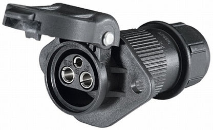 Hella Socket 3 Pole W/ Grommet 001933042 001933042 Photo - Primary