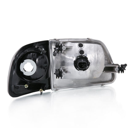 ANZO 1997-2003 Ford F-150 Crystal Headlight G2 Clear With Parking Light 111438 111438 Photo - Primary