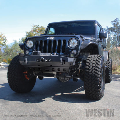 Westin Wj2 Stubby Front Bumper 59-80005 Photo - Mounted
