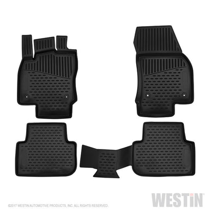Westin 2017-2018 Volkswagen Tiguan Profile Floor Liners 5pc - Black 74-42-51016 74-42-51016 Photo - Primary