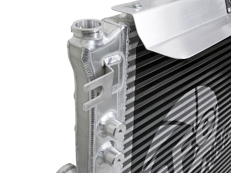 aFe Thermal Fluid Control GT Series Bar and Plate Radiator w/ Hoses 46-50012-B Photo - Unmounted