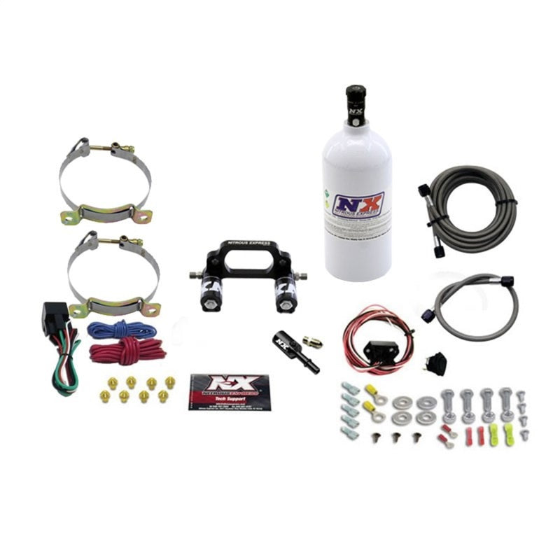 Nitrous Express Polaris RZR 800cc Nitrous Plate Kit w/2.5lb Bottle 67000-2.5P 67000-2.5P Photo - Primary