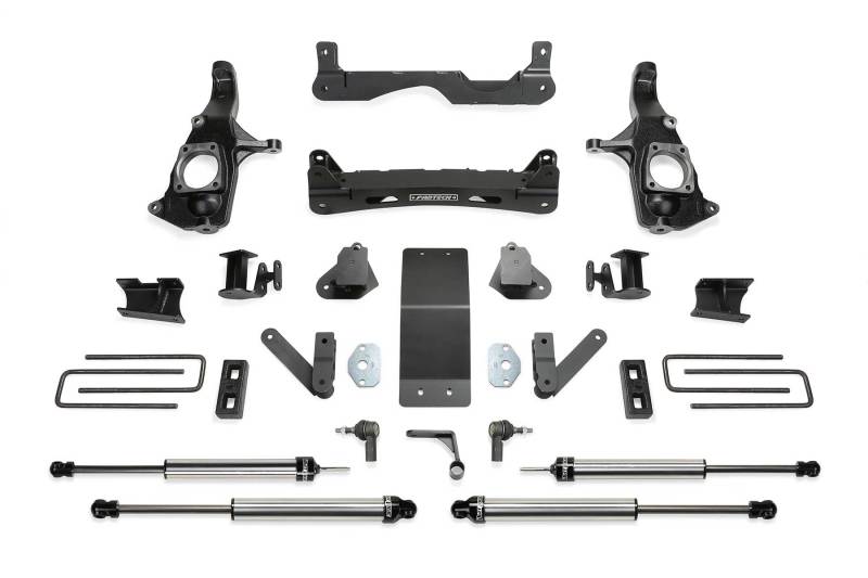 Fabtech 4" Performance System W/ Dirt Logic 2.25 Shocks K1121DL Photo - Primary