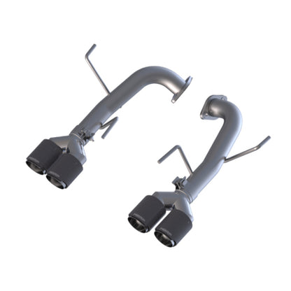 MBRP 15-19 Subaru WRX 2.0L/STI 2.5L 2.5in Dual Split Rear Exit w/ 3.5in CF Tips - T304 S48013CF S48013CF Photo - Primary