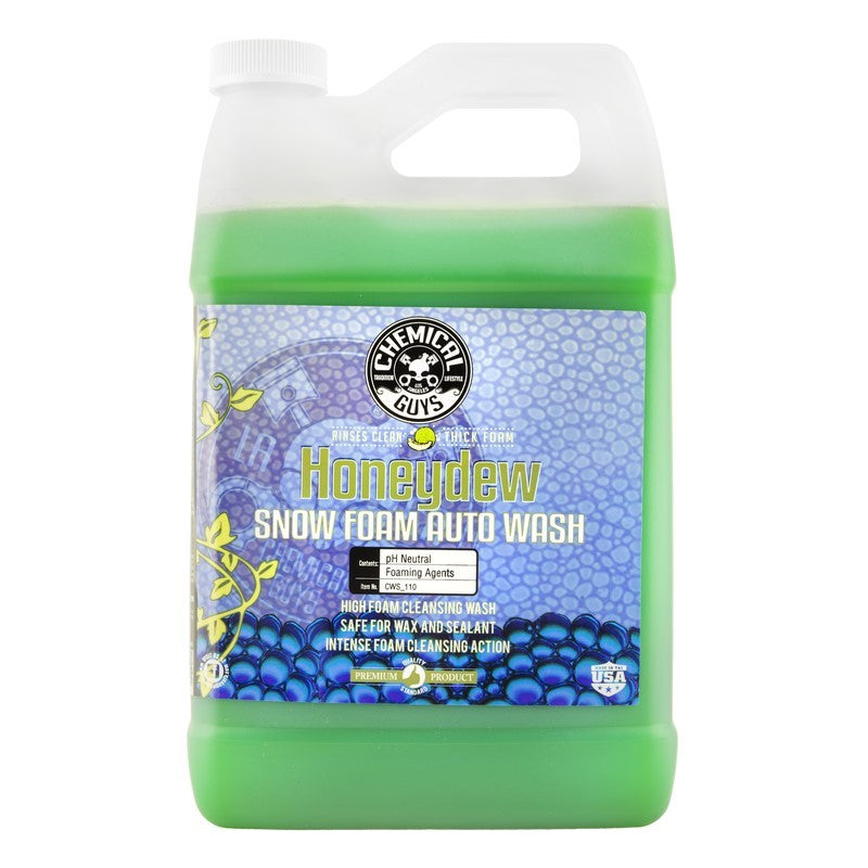 Chemical Guys Honeydew Snow Foam Auto Wash Cleansing Shampoo - 1 Gallon (P4) CWS_110