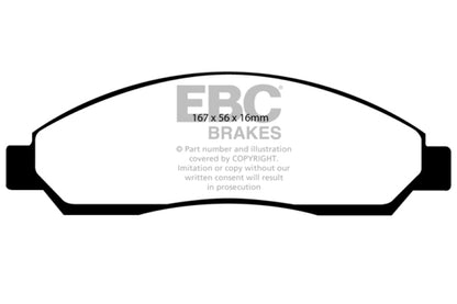 EBC Disc Brake Pad Set DP61705 Photo - Primary