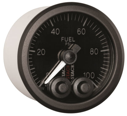 Autometer Stack Instruments Pro Control 52mm 0-100 PSI Fuel Pressure Gauge - Black (1/8in NPTF Male) ST3506 ST3506 User 4