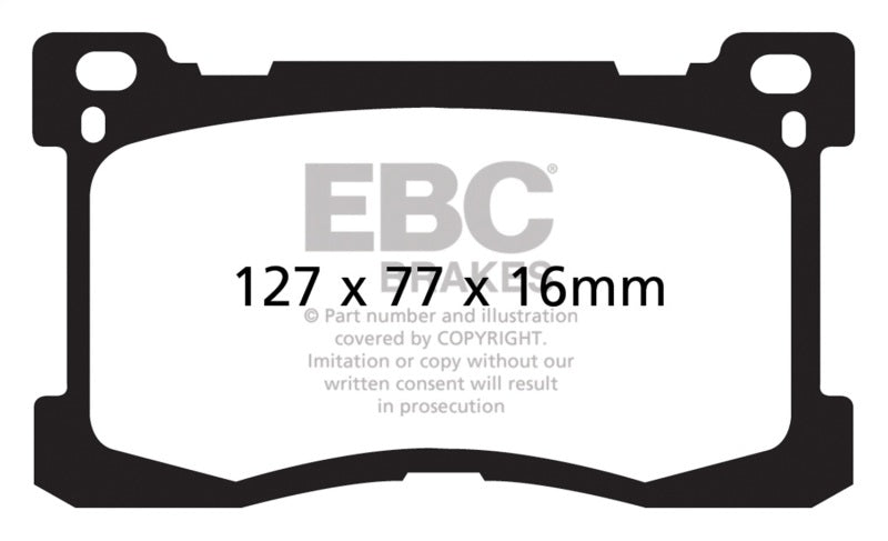 EBC Disc Brake Pad Set DP21882 Photo - Primary