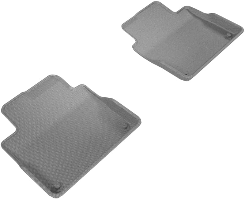 3D MAXpider 2017-2019 Volvo S90/V90 Kagu 2nd Row Floormats - Gray L1VV02221501 L1VV02221501 Photo - Primary