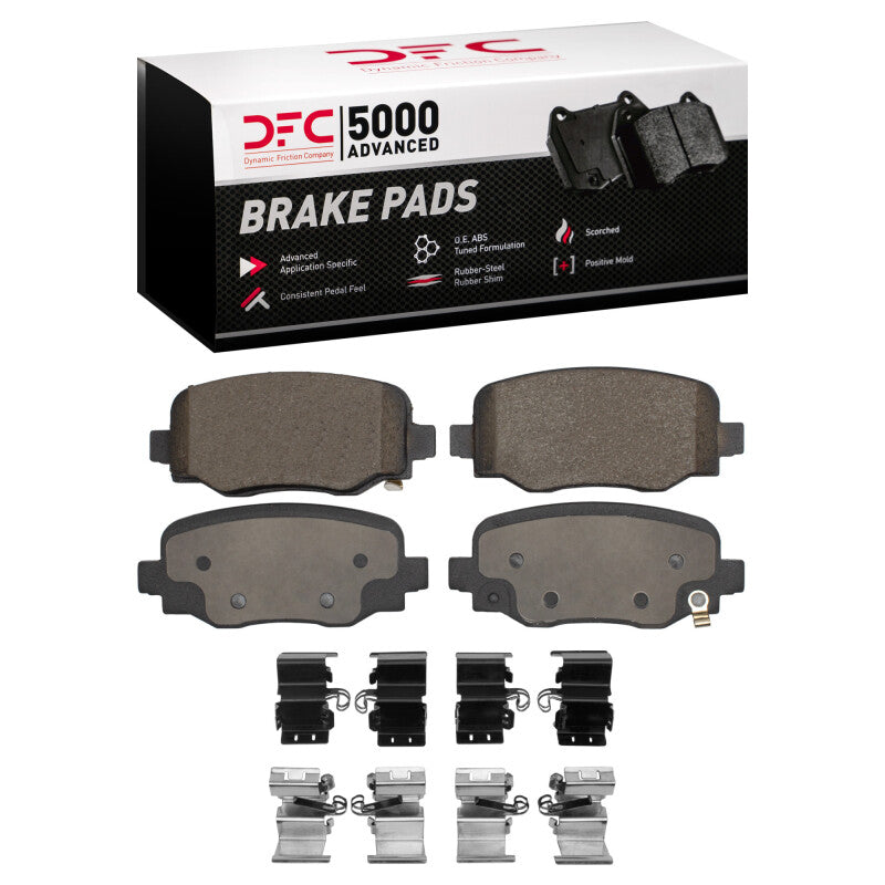 DFC DFC 5000 Advanced Ceramic Brake Pads Brakes, Rotors & Pads Brake Pads - OE main image