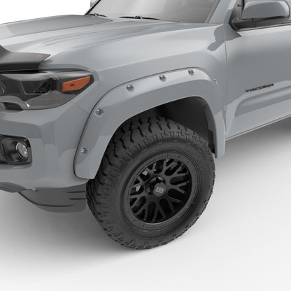 EGR 16+ Toyota Tacoma w/Mudflap Bolt-On Look Color Match Fender Flares - Set - MagneticGray 795084-1G3 795084-1G3 User 1