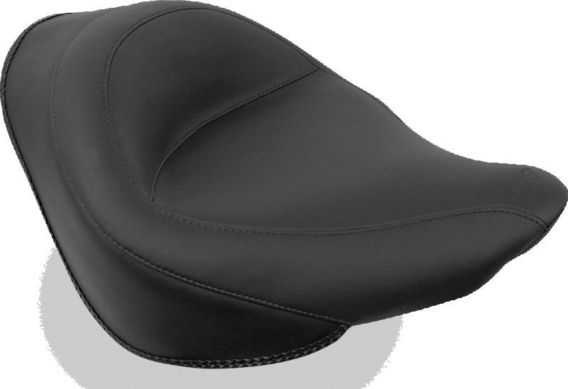 Mustang Motorcycle Mustang 06-17 Harley Softail Wide Tire (200mm) Wide Touring Solo Seat - Black 76248 76248 Photo - Primary
