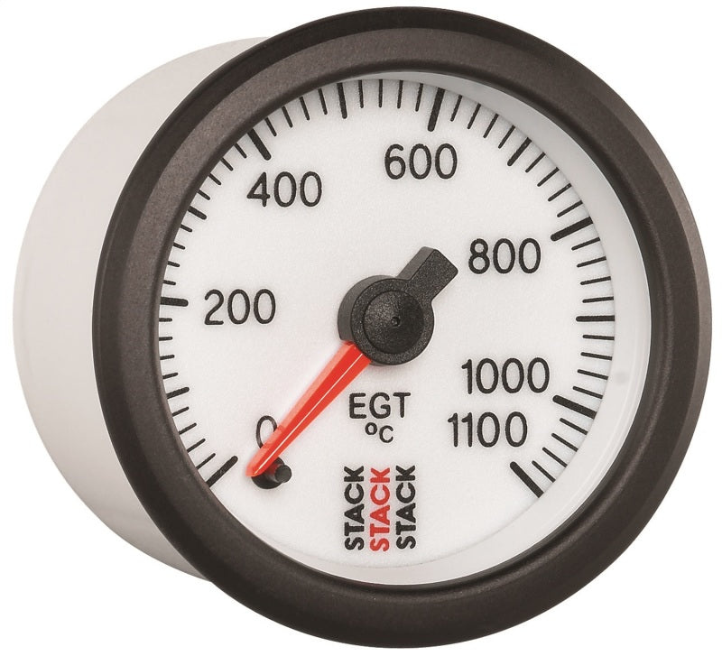 Autometer Stack 52mm 0-1100 Deg C Pro Stepper Motor Exhaust Gas Temp Gauge - White ST3363 ST3363 User 5