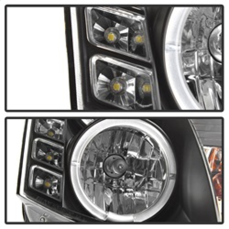 Spyder Infiniti G35 03-07 2DR Projector Halogen - LED Halo DRL Blk High H4 PRO-YD-IG35032D-DRL-BK 5011060 5011060 Photo - Unmounted