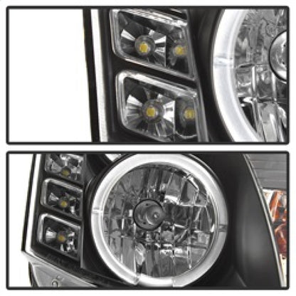 Spyder Infiniti G35 03-07 2DR Projector Halogen - LED Halo DRL Blk High H4 PRO-YD-IG35032D-DRL-BK 5011060 5011060 Photo - Unmounted