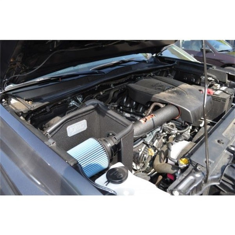 Injen 16-20 Toyota Tacoma 3.5L V6 Short-Ram Intake System W/ Air Fusion (Incl Heat Shield) Black PF2059WB PF2059WB Photo - Mounted