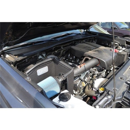Injen 16-20 Toyota Tacoma 3.5L V6 Short-Ram Intake System W/ Air Fusion (Incl Heat Shield) Black PF2059WB PF2059WB Photo - Mounted