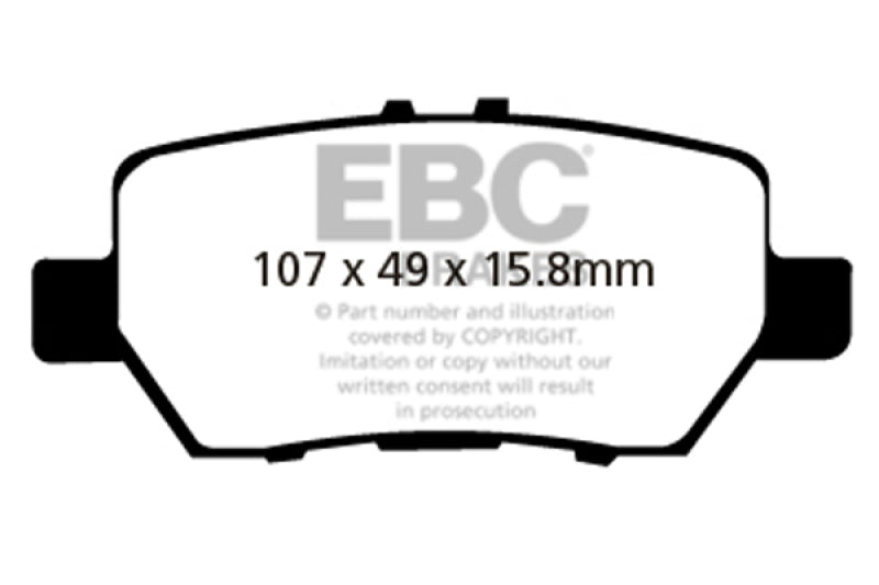 EBC Disc Brake Pad Set DP31736C Photo - Primary