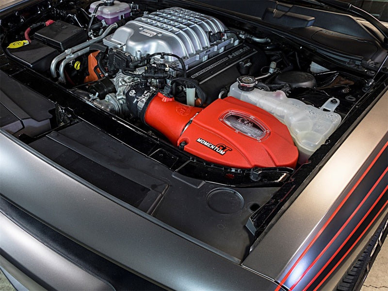 aFe Momentum GT Limited Edition Cold Air Intake Dodge Challenger/Charger 51-72204-R Photo - Mounted