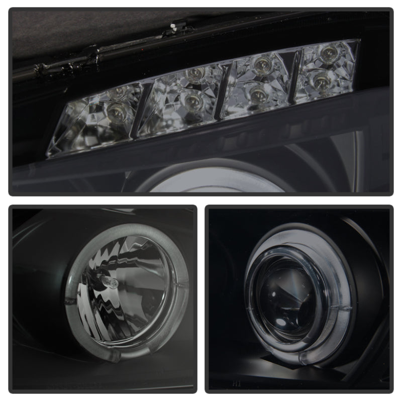 Spyder Pontiac Grand Prix 04-08 Projector Headlights LED Halo LED Blk Smke PRO-YD-PGP04-HL-BSM 5078629 5078629 User 1
