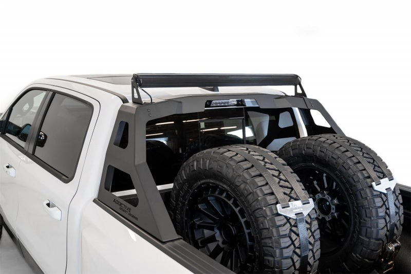 Addictive Desert Designs 2021 Dodge Ram 1500 TRX Stealth Fighter Chase Rack - Hammer Black C6215521101NA C6215521101NA Photo - Mounted