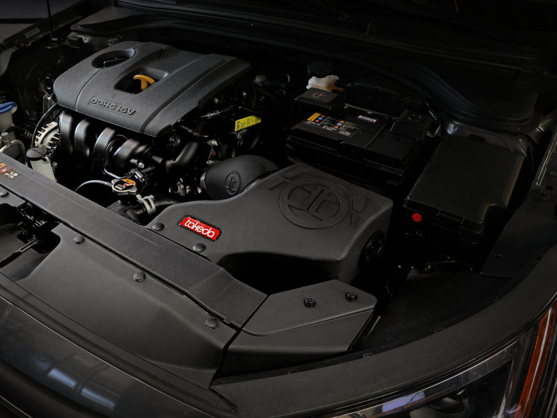 aFe Takeda Momentum Pro 5R Cold Air Intake System 16-20 Hyundai Elantra  L4-2.0L 56-70024R 56-70024R Photo - Mounted