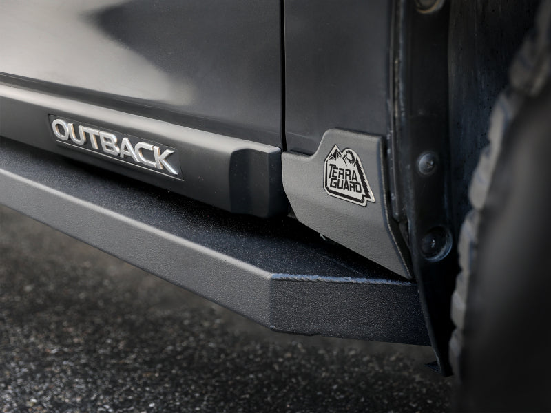 aFe POWER 15-19 Subaru Outback H4 2.5L / H6 3.6L Terra Guard Trail Steps - Black 79-27005 79-27005 Photo - Mounted