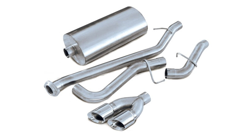 Corsa Performance 02-06 Chevrolet Avalanche 5.3L V8 Polished Sport Cat-Back Exhaust 14250 Photo - Primary