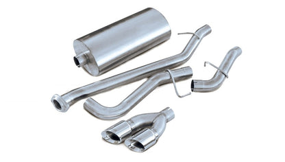 Corsa Performance 02-06 Chevrolet Avalanche 5.3L V8 Polished Sport Cat-Back Exhaust 14250 Photo - Primary