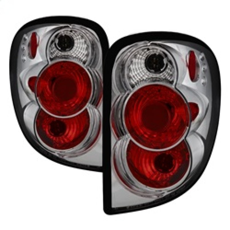 Spyder Dodge Caravan/Grand Caravan 01-07 Euro Style Tail Lights Chrome ALT-YD-DC01-C 5002228 5002228 Photo - Primary