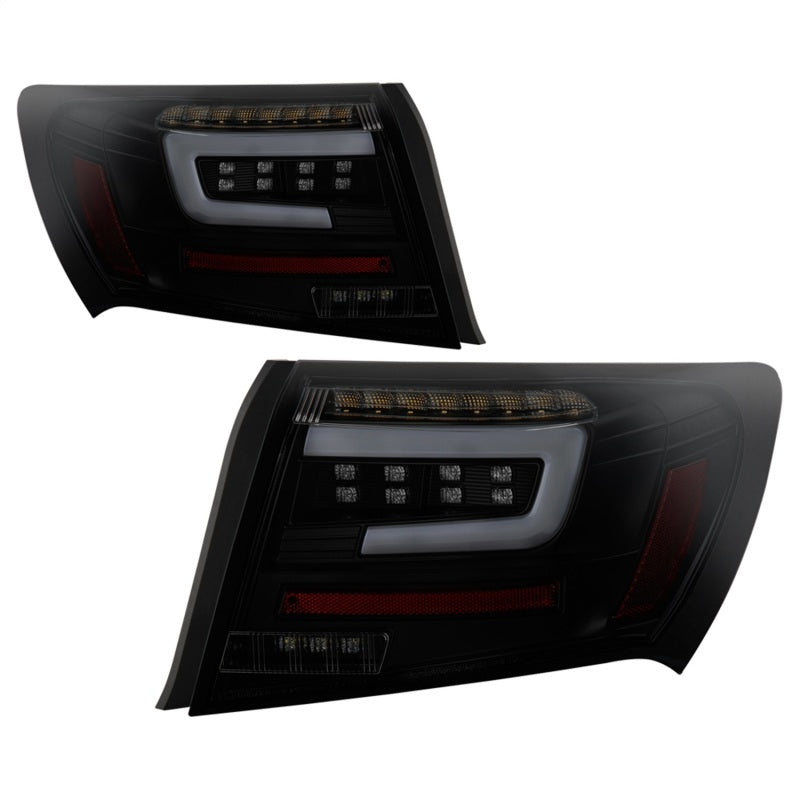 Spyder 08-11 Subaru Impreza WRX 4DR LED Tail Lights - Black Smoke ALT-YD-SI084D-LED-BSM 5087980 5087980 Photo - Primary