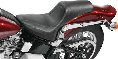 Mustang Motorcycle Mustang 84-06 Harley Standard Rear Tire Fastback 1PC Seat - Black 75779 75779 User 1