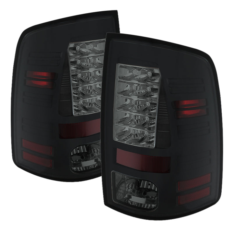 Spyder Dodge Ram 1500 09-14 LED Tail Lights Incandescent- Blk Smke ALT-YD-DRAM09-LED-BSM 5078124 5078124 Photo - Primary