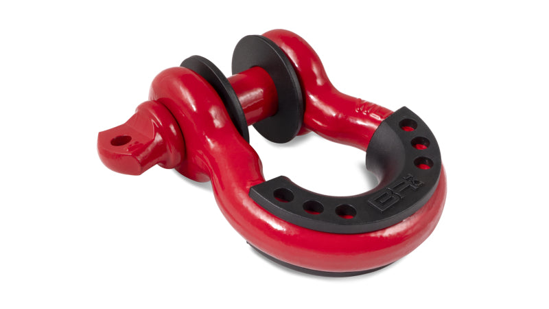 Body Armor 4x4 3/4in Red D-Ring with Black Isolators Single 3204 3204 Photo - Primary