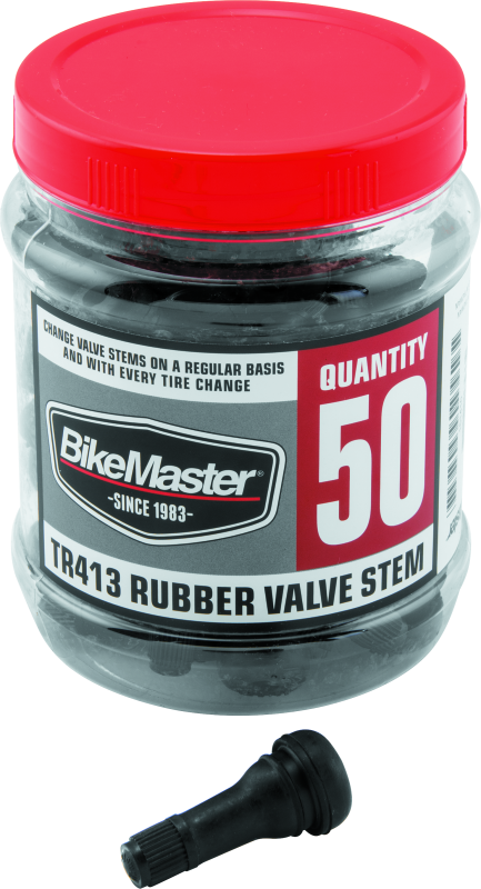 BikeMaster Valve Stem TR413 Rubber Tub/51 151410 151410 Photo - Primary