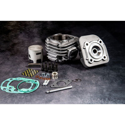 Athena CPI Popcorn 50 Big Bore Cylinder Kit Bore 47.6mm Bore 70cc 10mm Pin Bore Flat Head Piston P400485100098 P400485100098 Photo - Primary