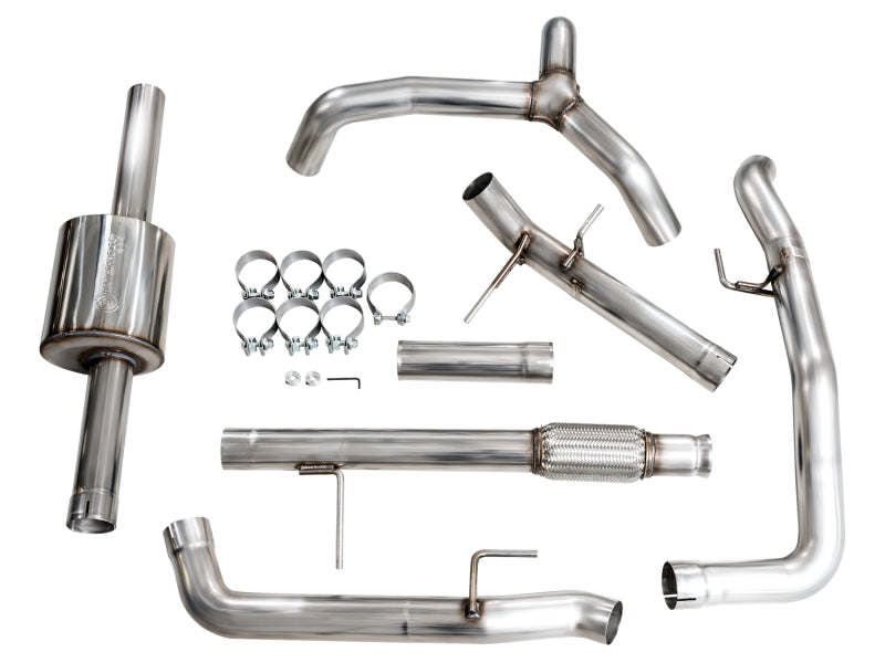 AWE Tuning AWE 4th Gen GM 1500 5.3L 0FG Catback Split Rear Exit (w/ Bumper Cutouts) - OE Tips 3015-31200 3015-31200 Photo - out of package